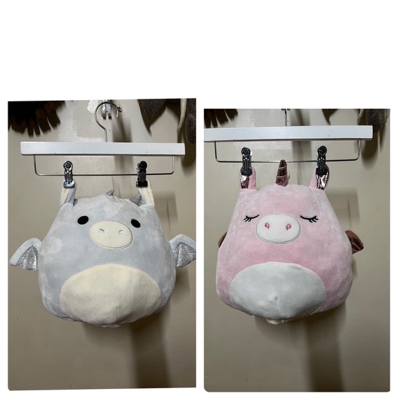Squishmallow Raquel and Kenny Reversible Plush 12” - Picture 1 of 11